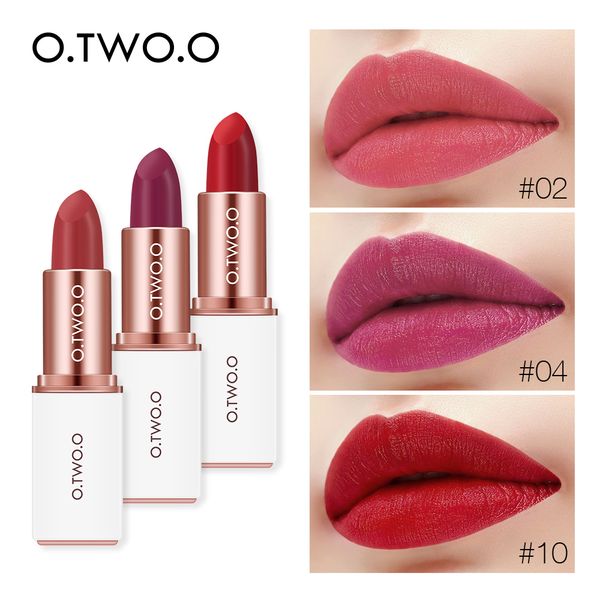 o.two.o 12 colors matte lipstick moisturizer cosmetic long lasting beauty makeup waterproof pigments make up
o.two.o 12 colors matte lipstick moisturizer cosmetic long lasting beauty makeup waterproof pigments make up