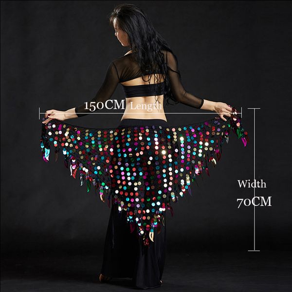 women belly dance clothes big sequins belly dance scarf lady accessories girls waist belt hip scarf, Black;red
women belly dance clothes big sequins belly dance scarf lady accessories girls waist belt hip scarf, Black;red