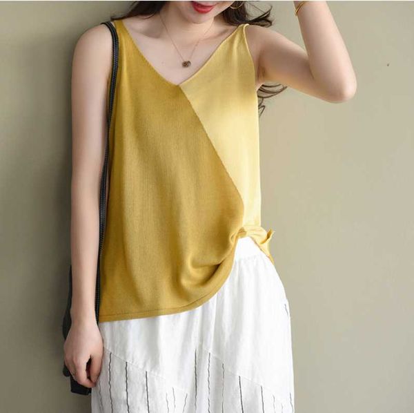 women's vests 2021 summer vest women fashion knitting casual all-match ladies v-neck sleeveless mori girl brierf, Black;white
women's vests 2021 summer vest women fashion knitting casual all-match ladies v-neck sleeveless mori girl brierf, Black;white