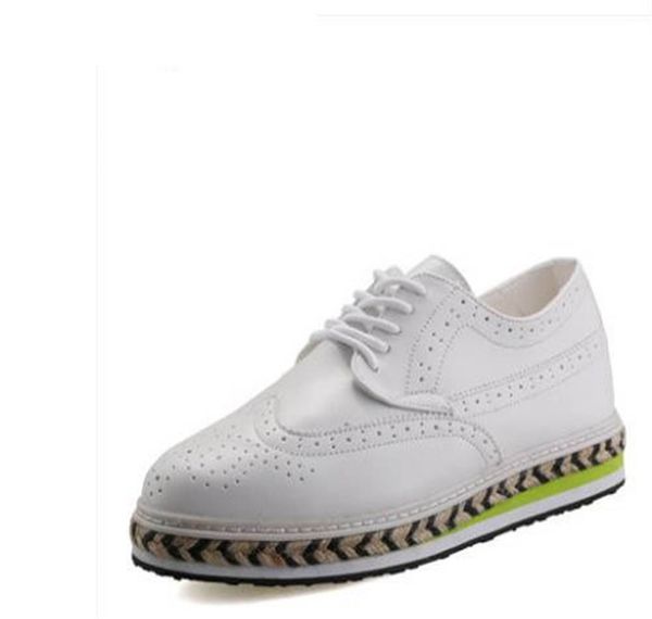 new femininos sapatilhas zapatos mujer shoes loafers ballerina carved white platform shoes chaussure homme shoes, Black
new femininos sapatilhas zapatos mujer shoes loafers ballerina carved white platform shoes chaussure homme shoes, Black