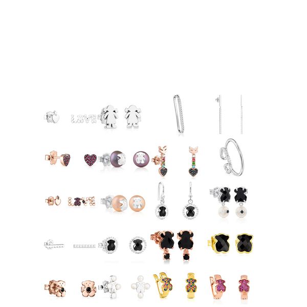 Fahmi 100 925 terling ilver new cla ic cute bear earring original jewelry need real picture contact cu tomer ervice, Black
Fahmi 100 925 terling ilver new cla ic cute bear earring original jewelry need real picture contact cu tomer ervice, Black