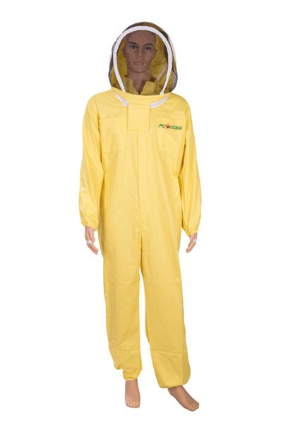 1 set beekeeping suit for bee keeper professional equipment yellow allcutton protective breathable beehive anti bee
1 set beekeeping suit for bee keeper professional equipment yellow allcutton protective breathable beehive anti bee