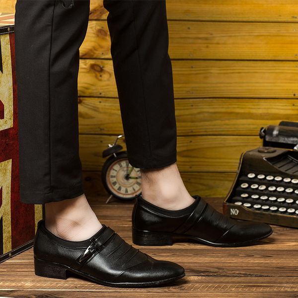 spring stylish mens penny loafers classic hand pointed toe slip on men's dress shoes wedding business shoes big size 38-48, Black
spring stylish mens penny loafers classic hand pointed toe slip on men's dress shoes wedding business shoes big size 38-48, Black