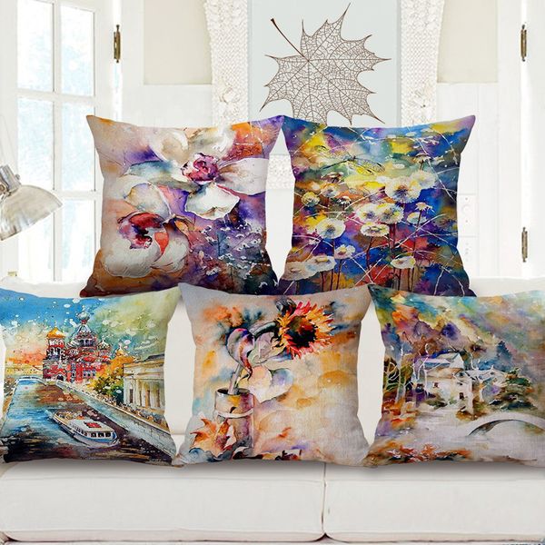 watercolor printing cotton sofa embrace pillow case home furnishing automobile pillow cotton cushion can come picture customized
watercolor printing cotton sofa embrace pillow case home furnishing automobile pillow cotton cushion can come picture customized