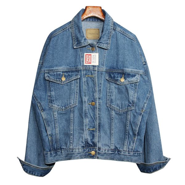 songsanding vintage women jacket 2021 autumn winter oversize denim jackets washed blue jeans coat turn-down collar outwear bomber jacket, Black;brown
songsanding vintage women jacket 2021 autumn winter oversize denim jackets washed blue jeans coat turn-down collar outwear bomber jacket, Black;brown