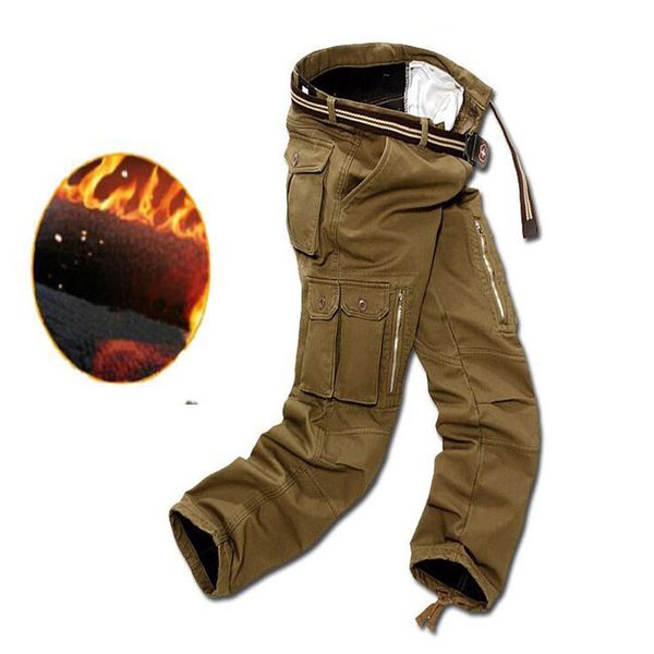 tactical thicken cargo pants winter men camouflage pants thick warm casual baggy trousers plus size 40, Black
tactical thicken cargo pants winter men camouflage pants thick warm casual baggy trousers plus size 40, Black
