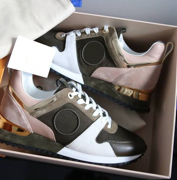 NEW Designer sneakers Brand Woman Man Shoes Leather Mesh Mixed Color Trainer Runner Shoes Unisex Size US 4-11
NEW Designer sneakers Brand Woman Man Shoes Leather Mesh Mixed Color Trainer Runner Shoes Unisex Size US 4-11