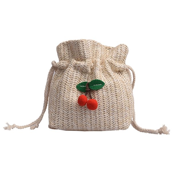 straw bag ladies beach bag personality messenger drawstring cherry lady retro hand-woven fashion shoulder white
straw bag ladies beach bag personality messenger drawstring cherry lady retro hand-woven fashion shoulder white