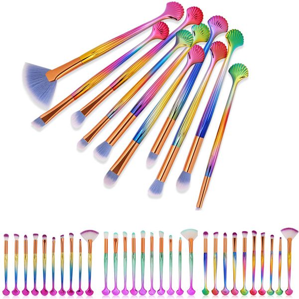 10pcs shell makeup brushes set eye shadow eyebrow eyeliner blending brushes kit cosmetic professional make up tools pincel maquiagem 4colors
10pcs shell makeup brushes set eye shadow eyebrow eyeliner blending brushes kit cosmetic professional make up tools pincel maquiagem 4colors