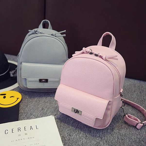 quality assurance 2017 new fashion women backpack pu leather women bag sweet girl simple wild shoulder bag mini
quality assurance 2017 new fashion women backpack pu leather women bag sweet girl simple wild shoulder bag mini
