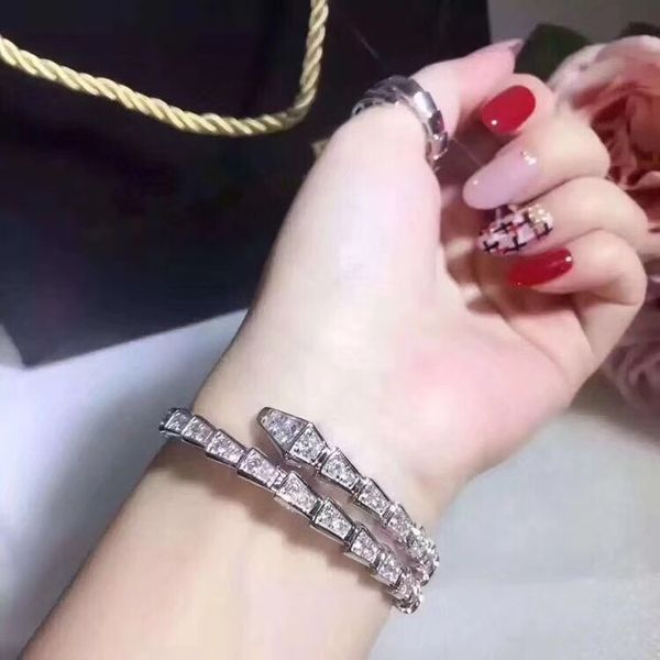 Ювелирные изделия премиум-класса Последние Fine Edition Полный Бриллиант Змея Браслет
Ювелирные изделия премиум-класса Последние Fine Edition Полный Бриллиант Змея Браслет