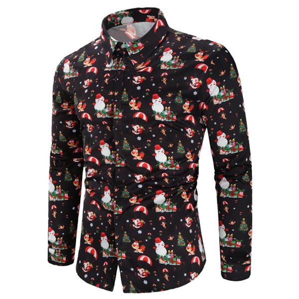 christmas 3d print tree shirt men autumn long sleeve shirt winter printed mens funny camisas hombre ocacional, White;black
christmas 3d print tree shirt men autumn long sleeve shirt winter printed mens funny camisas hombre ocacional, White;black