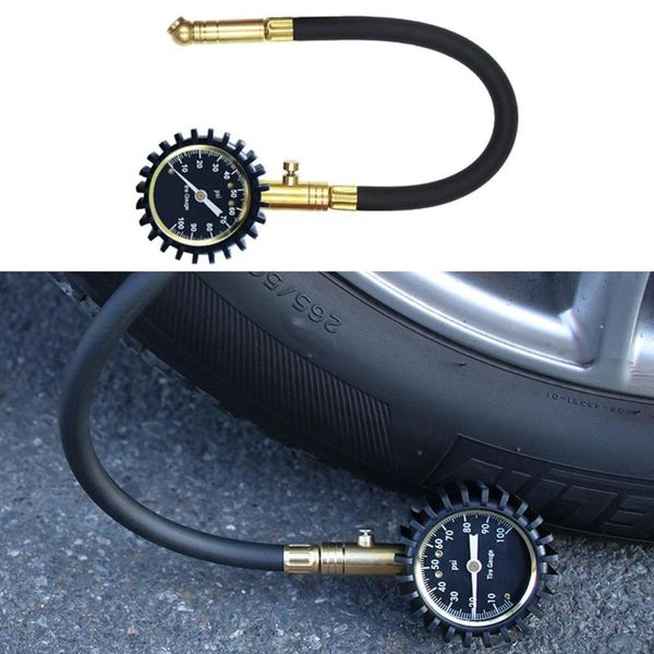 new 100psi abs metal precision pointer-style car tire pressure gauge lengthening hose short pressure measuring valve tester
new 100psi abs metal precision pointer-style car tire pressure gauge lengthening hose short pressure measuring valve tester