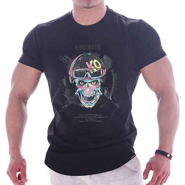 new mens running skinny t-shirt gym fitness bodybuilding workout t shirt male jogging training cotton tee crossfit clothing, Black;red
new mens running skinny t-shirt gym fitness bodybuilding workout t shirt male jogging training cotton tee crossfit clothing, Black;red