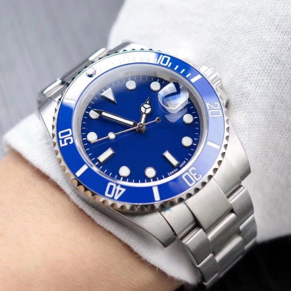 designer master man watch automatic mechanical 2813 watches ceramic bezel stainless steel 40mm men luminous waterproof wristwatches, Slivery;brown
designer master man watch automatic mechanical 2813 watches ceramic bezel stainless steel 40mm men luminous waterproof wristwatches, Slivery;brown