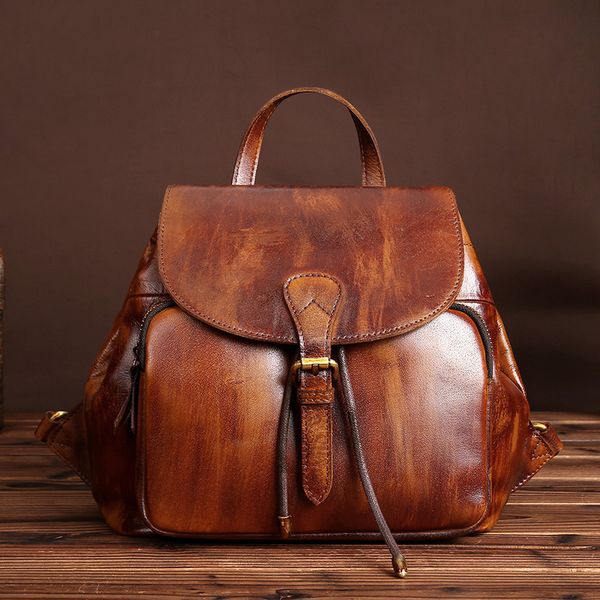johnature retro women travel bag genuine leather bagpack 2020 new first layer cowhide backpack female small bags
johnature retro women travel bag genuine leather bagpack 2020 new first layer cowhide backpack female small bags