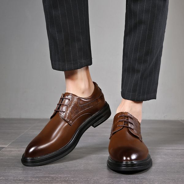 men dress shoes handmade british style paty leather wedding shoes men flats leather oxfords formal, Black
men dress shoes handmade british style paty leather wedding shoes men flats leather oxfords formal, Black