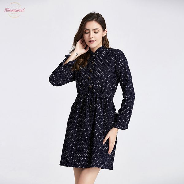 2020 new fashion women causal polka dot dress medium long stand collar slim elastc waist a line dress cap sleeve dropshipping, Black;gray
2020 new fashion women causal polka dot dress medium long stand collar slim elastc waist a line dress cap sleeve dropshipping, Black;gray