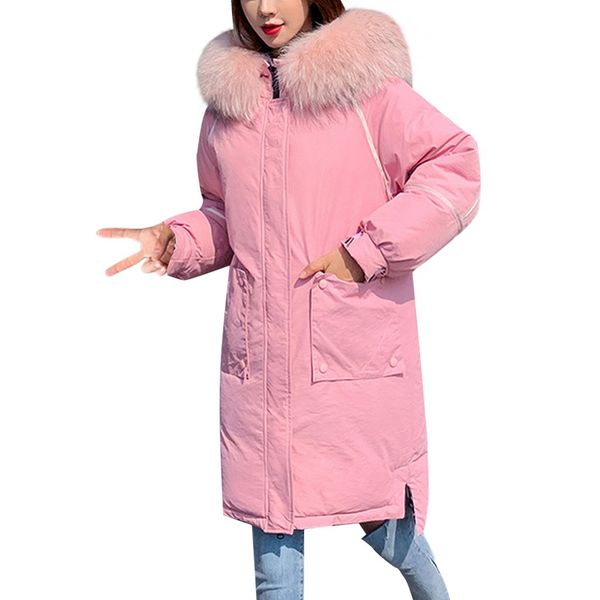 fashion winter coat women long sleeve wadded jacket hooded down jacket black pink yellow overcoat women parka manteau femme
fashion winter coat women long sleeve wadded jacket hooded down jacket black pink yellow overcoat women parka manteau femme