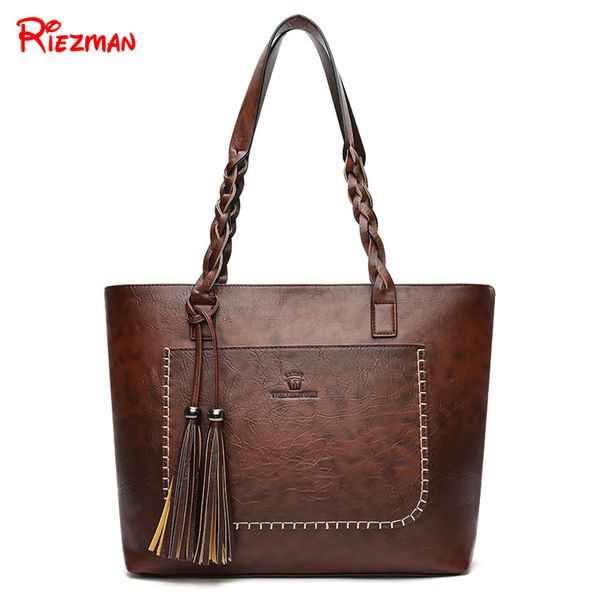 riezman retro women's handbag weave tassel bag pu tassel female shoulder bag casual handbag lady large elegant shopping
riezman retro women's handbag weave tassel bag pu tassel female shoulder bag casual handbag lady large elegant shopping