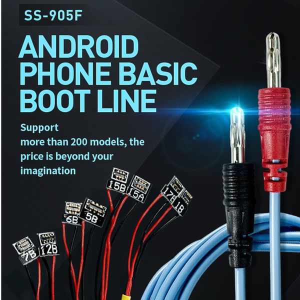 sunshine ss-905f for android huawei samsung vivo oppo power supply test cable mobile phone boot line repair test cord
sunshine ss-905f for android huawei samsung vivo oppo power supply test cable mobile phone boot line repair test cord