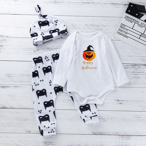 малыш девочки мальчики одежда halloween pumpkin romper брюки hat set нарядах 2pcs set детская одежда малышей, White
малыш девочки мальчики одежда halloween pumpkin romper брюки hat set нарядах 2pcs set детская одежда малышей, White