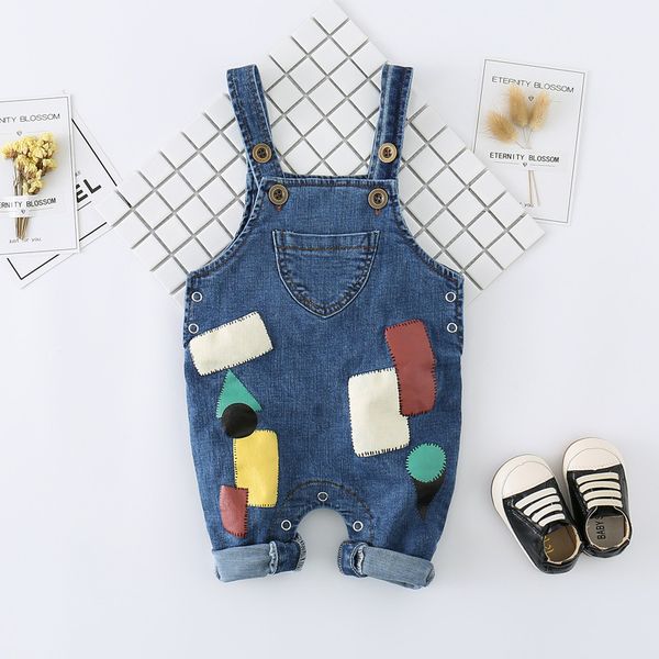 cross-border childrens clothing childrens infant spring and autumn printing patch denim bib manufacturers support sample ordering, Blue
cross-border childrens clothing childrens infant spring and autumn printing patch denim bib manufacturers support sample ordering, Blue