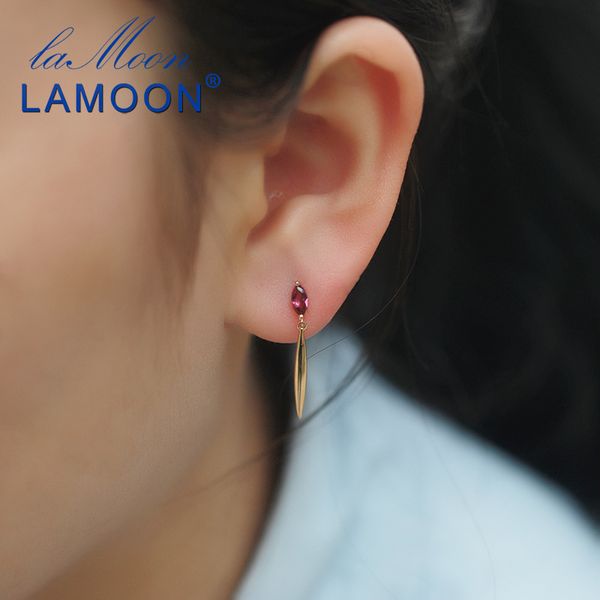 lamoon s925 sterling silver natural gemstone 14k yellow gold plated trendy dangle drop earrings fine jewelry for women lmei104, Golden;silver
lamoon s925 sterling silver natural gemstone 14k yellow gold plated trendy dangle drop earrings fine jewelry for women lmei104, Golden;silver