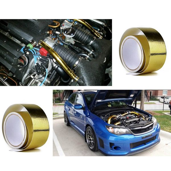 aluminum foil wrap tape high temperature silver self adhesive gold roll 5m heat shield exhaust reflective
aluminum foil wrap tape high temperature silver self adhesive gold roll 5m heat shield exhaust reflective