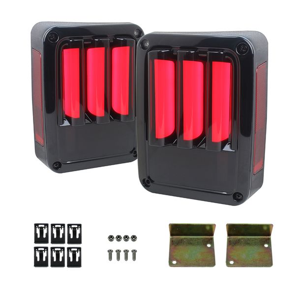 smoked vertical version led taillights rear brake reverse signal lamps for jeep wrangler jk 2007-2017 us model
smoked vertical version led taillights rear brake reverse signal lamps for jeep wrangler jk 2007-2017 us model