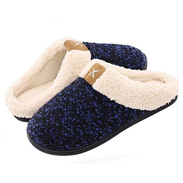 2019 men women cozy memory foam slippers house shoes indoor outdoor anti-skid shoes mans footwear men 40ja29, Blue;gray
2019 men women cozy memory foam slippers house shoes indoor outdoor anti-skid shoes mans footwear men 40ja29, Blue;gray