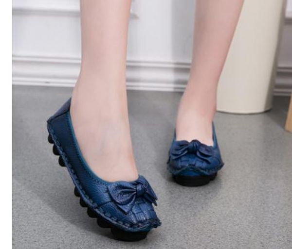 women's shoes in spring and autumn flat bottom round head bowknot @8139, Black 
women's shoes in spring and autumn flat bottom round head bowknot @8139, Black