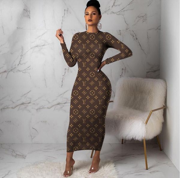 s-xxxl autumn women crew neck long sleeves maxi dresses brown letter print casual dresses long bodycon party dress, Black;gray
s-xxxl autumn women crew neck long sleeves maxi dresses brown letter print casual dresses long bodycon party dress, Black;gray