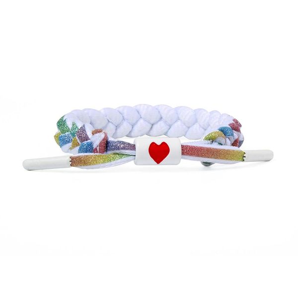 new colorful glitter wristband holographic reflective love heart bracelet fashion student lace woven hand strap, Golden;silver
new colorful glitter wristband holographic reflective love heart bracelet fashion student lace woven hand strap, Golden;silver