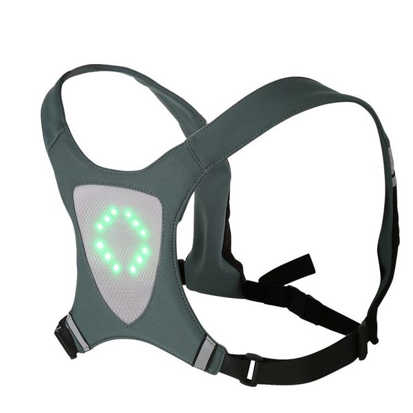 wireless reflective safety vest with led signals reflective safety vest with led signals for all cyclists rechargeable, Black
wireless reflective safety vest with led signals reflective safety vest with led signals for all cyclists rechargeable, Black