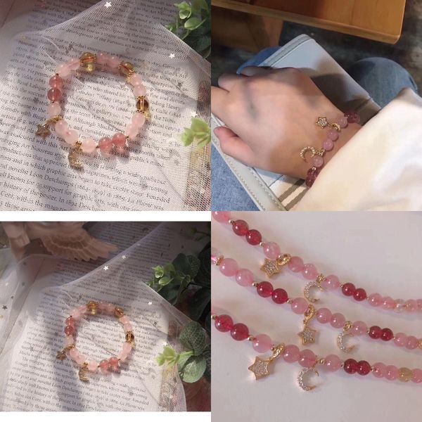 14 natural crystal powder bracelet collocation yellow crystal k venus month pendeloque cut manual diy mori sweet beaded jewelry, Black
14 natural crystal powder bracelet collocation yellow crystal k venus month pendeloque cut manual diy mori sweet beaded jewelry, Black