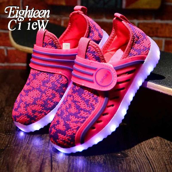 size 26-37 usb charging kid shoes pink glowing sneakers led with light up boys girls shoes basket tenis led luminous sneakers, Black;red
size 26-37 usb charging kid shoes pink glowing sneakers led with light up boys girls shoes basket tenis led luminous sneakers, Black;red