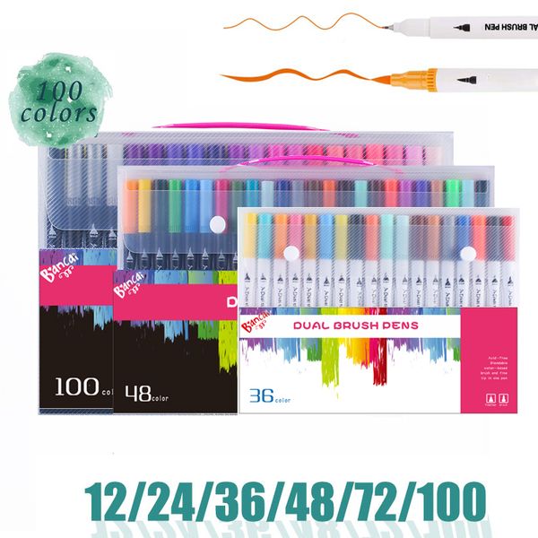 painting lettering calligraphy brush pen kids coloring student supplies professional dual tip head art brush markers pens set
painting lettering calligraphy brush pen kids coloring student supplies professional dual tip head art brush markers pens set
