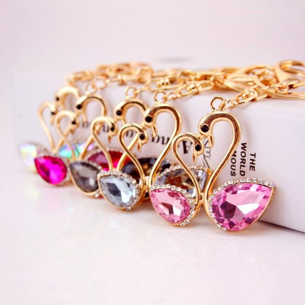 crystal rhinestone pendant key chains colorful animal swan jewelry ornament car keyring accessories women bag keychain holders3pcs, Slivery;golden
crystal rhinestone pendant key chains colorful animal swan jewelry ornament car keyring accessories women bag keychain holders3pcs, Slivery;golden