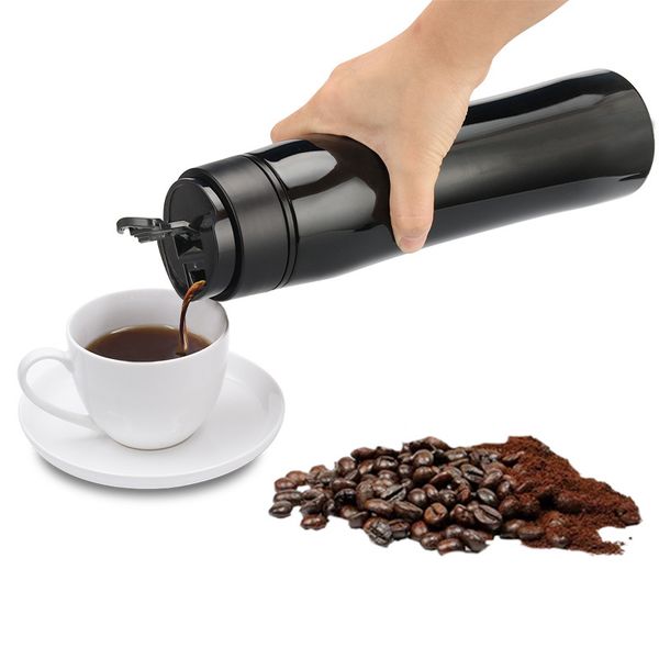 portable cafe maker pressure espresso maker cup manually handheld mini coffee machine for camping hiking outdoor tableware, Silver
portable cafe maker pressure espresso maker cup manually handheld mini coffee machine for camping hiking outdoor tableware, Silver