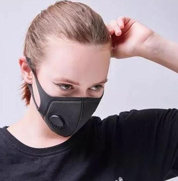 анти-пылевые маски дышащий клапан маска для лица модернизированная версия губка пылевые маски моющиеся многоразовые анти-pm2.5 защитная маск