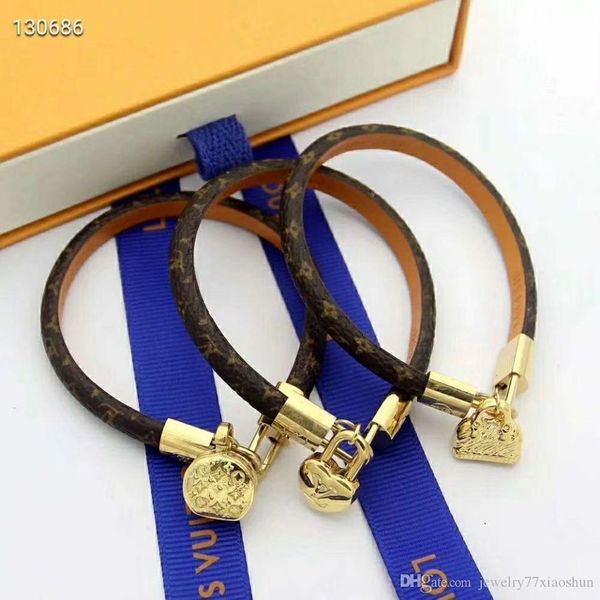 luxury new fashion brand jewelry bracelets bangles pulseiras leather bracelets for women men gift, Golden;silver
luxury new fashion brand jewelry bracelets bangles pulseiras leather bracelets for women men gift, Golden;silver
