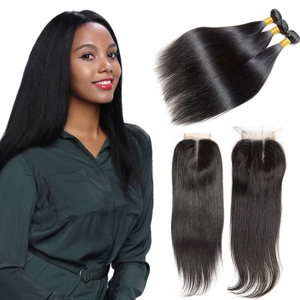 straight brazilian hair weave 3 bundles with closure 7a remy human hair natural black unprocessed brazilian straight hair extensions, Black;brown
straight brazilian hair weave 3 bundles with closure 7a remy human hair natural black unprocessed brazilian straight hair extensions, Black;brown