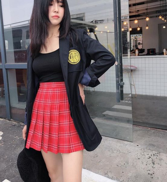 осень женщины plaid плиссированные юбки красный увеличить размер high талией клетчатый короткая юбка sexy сладкие a-образный мини новый xs-5, Black
осень женщины plaid плиссированные юбки красный увеличить размер high талией клетчатый короткая юбка sexy сладкие a-образный мини новый xs-5, Black