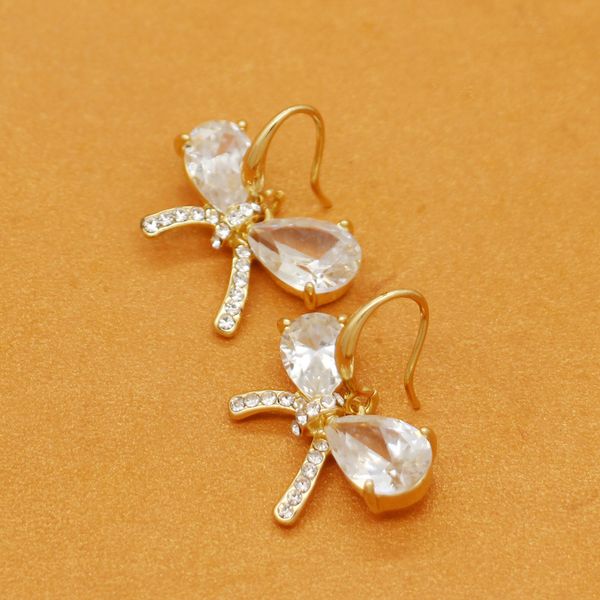 2018 japan and south korea new personality sweet artificial zircon bow diamond wild earrings retro tide female ear jewelry, Silver
2018 japan and south korea new personality sweet artificial zircon bow diamond wild earrings retro tide female ear jewelry, Silver