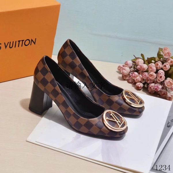 18ss high heels shoes women pumps soft leather single woman dress shoes thick heels pointed toe slip-on female pumps spring 2019, Black
18ss high heels shoes women pumps soft leather single woman dress shoes thick heels pointed toe slip-on female pumps spring 2019, Black