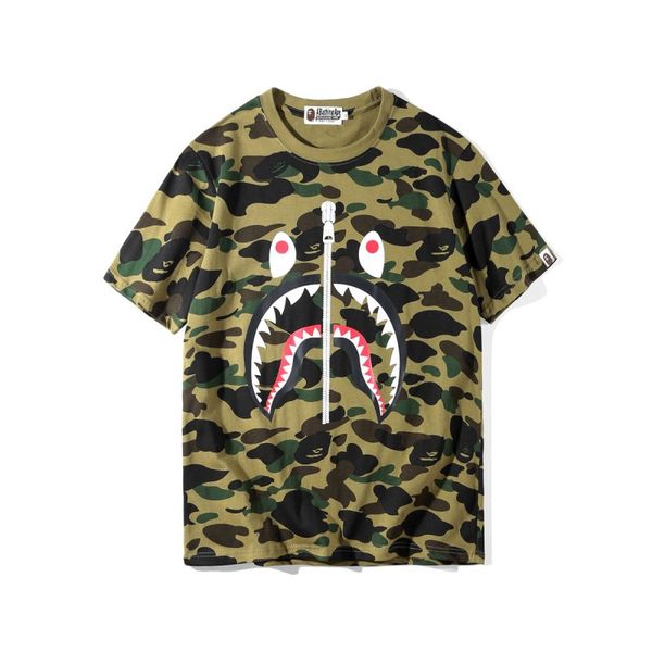 mens designer tshirt camouflage luxury shark printing short-sleeved t shirts new arrival tees men and women round neck m-2xl, White;black
mens designer tshirt camouflage luxury shark printing short-sleeved t shirts new arrival tees men and women round neck m-2xl, White;black