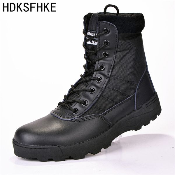 winter autumn mens boots quality special force tactical desert combat ankle boats army work shoes leather snow boots, Black
winter autumn mens boots quality special force tactical desert combat ankle boats army work shoes leather snow boots, Black