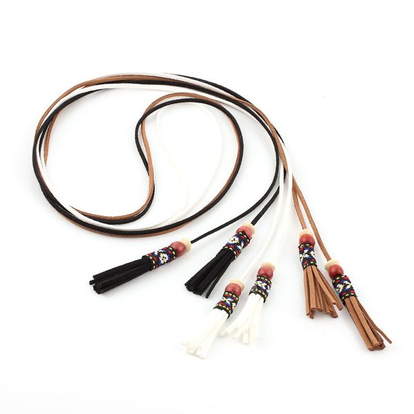 2018 new fashion pu leather tassel ladies braided belt self-tie thin waist rope belt belts for women 6 color length for 140cm, Black;brown
2018 new fashion pu leather tassel ladies braided belt self-tie thin waist rope belt belts for women 6 color length for 140cm, Black;brown