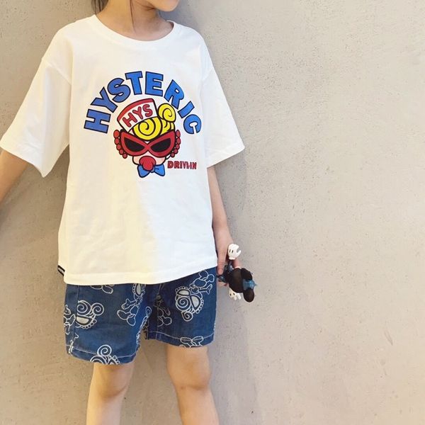 girls designer t-shirts childrens brand short-sleeve kids cartoon character print girls outdoor fashion clothing 2020 new fashion summer, Blue
girls designer t-shirts childrens brand short-sleeve kids cartoon character print girls outdoor fashion clothing 2020 new fashion summer, Blue